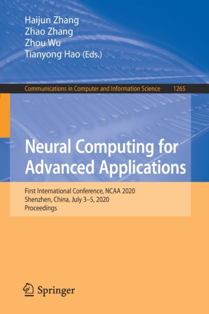 Neural Computing for Advanced Applications