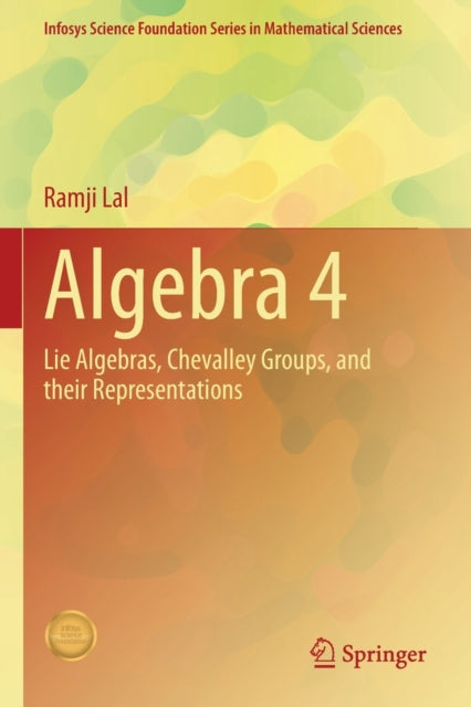 Book cover of: Algebra 4. By: Ramji Lal