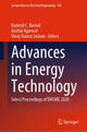 Book cover of: Advances in Energy Technology. By: Ramesh C. Bansal