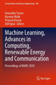 Book cover of: Machine Learning, Advances in Computing, Renewable Energy and Communication. By: Anuradha Tomar