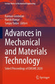 Book cover of: Advances in Mechanical and Materials Technology. By: Kannan Govindan