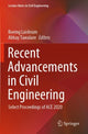 Book cover of: Recent Advancements in Civil Engineering. By: Boeing Laishram