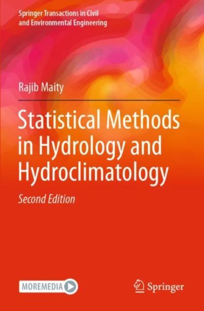 Book cover of: Statistical Methods in Hydrology and Hydroclimatology. By: Rajib Maity