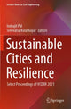 Book cover of: Sustainable Cities and Resilience. By: Indrajit Pal