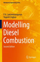 Book cover of: Modelling Diesel Combustion. By: P. A. Lakshminarayanan