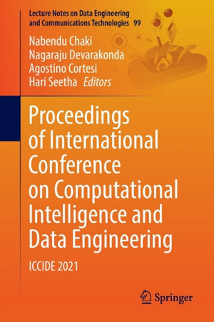 Proceedings of International Conference on Computational Intelligence and Data Engineering