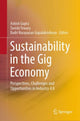 Book cover of: Sustainability in the Gig Economy. By: Ashish Gupta