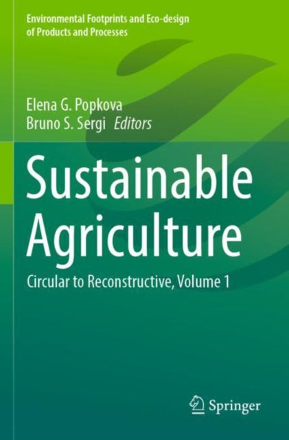 Book cover of: Sustainable Agriculture. By: Elena G. Popkova