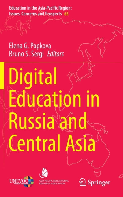 Book cover of: Digital Education in Russia and Central Asia. By: Elena G. Popkova