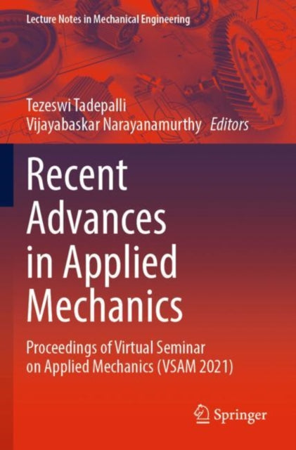 Book cover of: Recent Advances in Applied Mechanics. By: Tezeswi Tadepalli