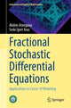 Book cover of: Fractional Stochastic Differential Equations. By: Abdon Atangana