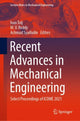Book cover of: Recent Advances in Mechanical Engineering. By: Ivan Tolj
