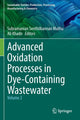 Book cover of: Advanced Oxidation Processes in Dye-Containing Wastewater. By: Subramanian Senthilkannan Muthu