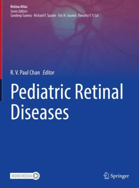 Book cover of: Pediatric Retinal Diseases. By: R. V. Paul Chan