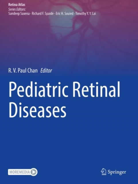 Book cover of: Pediatric Retinal Diseases. By: R. V. Paul Chan