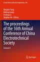 Book cover of: proceedings of the 16th Annual Conference of China Electrotechnical Society. By: Qingxin Yang
