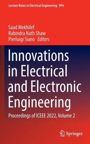 Innovations in Electrical and Electronic Engineering