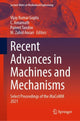Book cover of: Recent Advances in Machines and Mechanisms. By: Vijay Kumar Gupta
