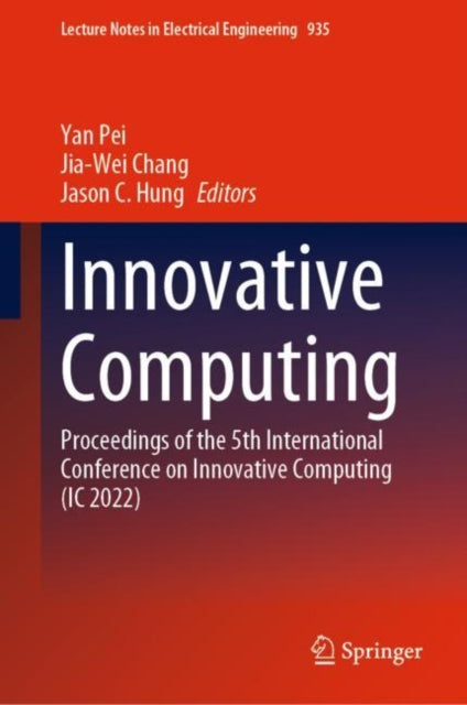 Book cover of: Innovative Computing. By: Yan Pei