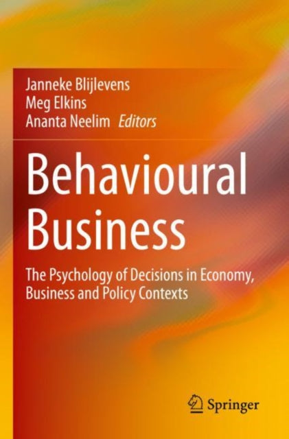 Book cover of: Behavioural Business. By: Janneke Blijlevens