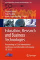 Book cover of: Education, Research and Business Technologies. By: Cristian Ciurea