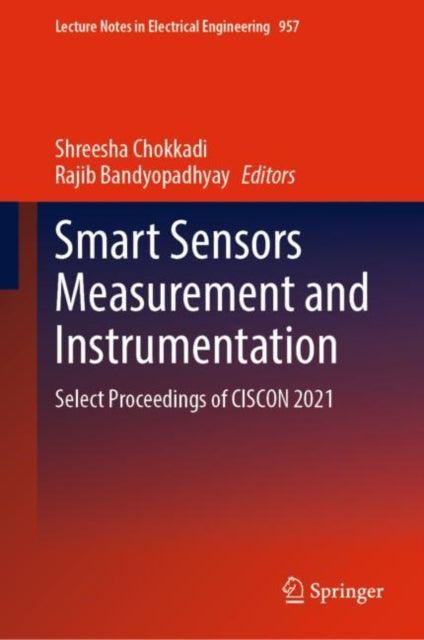 Book cover of: Smart Sensors Measurement and Instrumentation. By: Shreesha C.