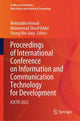 Book cover of: Proceedings of International Conference on Information and Communication Technology for Development. By: Mohiuddin Ahmad