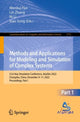 Book cover of: Methods and Applications for Modeling and Simulation of Complex Systems. By: Wenhui Fan