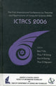 Book cover of: Ictacs 2006 - Proceedings Of The First International Conference On Theories And Applications Of Computer Science 2006