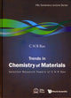 Book cover of: Trends In Chemistry Of Materials: Selected Research Papers Of C N R Rao. By: C. N. R. Rao