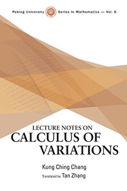 Book cover of: Lecture Notes On Calculus Of Variations. By: Gongqing Zhang