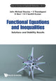 Book cover of: Functional Equations And Inequalities: Solutions And Stability Results. By: K. Ravi