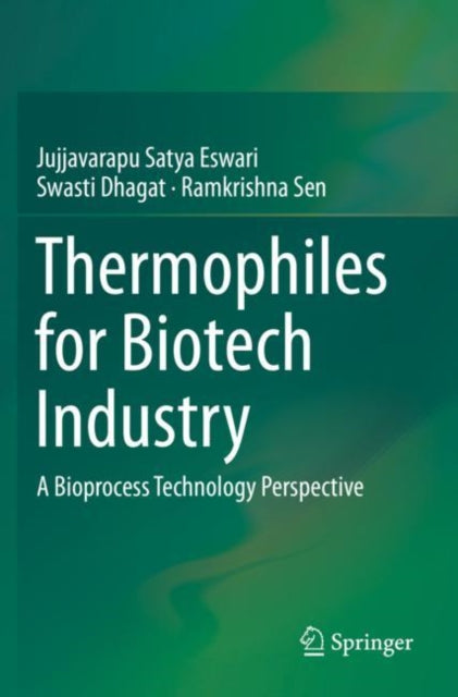 Book cover of: Thermophiles for Biotech Industry. By: Jujjavarapu Satya Eswari