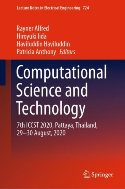 Book cover of: Computational Science and Technology. By: Rayner Alfred