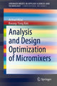 Book cover of: Analysis and Design Optimization of Micromixers. By: Arshad Afzal