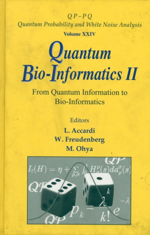 Quantum Bio-informatics Ii: From Quantum Information To Bio-informatics