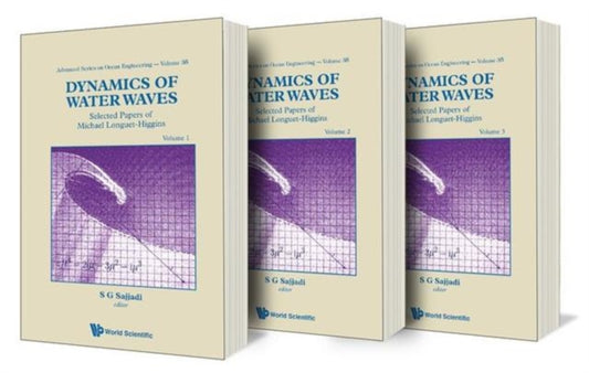 Book cover of: Dynamics Of Water Waves: Selected Papers Of Michael Longuet-higgins (Volumes 1-3)