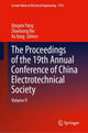 Book cover of: Proceedings of the 19th Annual Conference of China Electrotechnical Society. By: Qingxin Yang