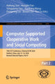 Book cover of: Computer Supported Cooperative Work and Social Computing. By: Hailong Sun