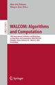 Book cover of: WALCOM: Algorithms and Computation. By: Shin-ichi Nakano
