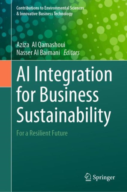 Book cover of: AI Integration for Business Sustainability