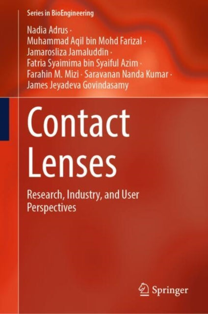 Book cover of: Contact Lenses. By: Nadia Adrus