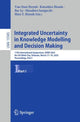 Book cover of: Integrated Uncertainty in Knowledge Modelling and Decision Making