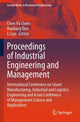 Book cover of: Proceedings of Industrial Engineering and Management