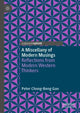 Book cover of: Miscellany of Modern Musings. By: Peter Chong-Beng Gan