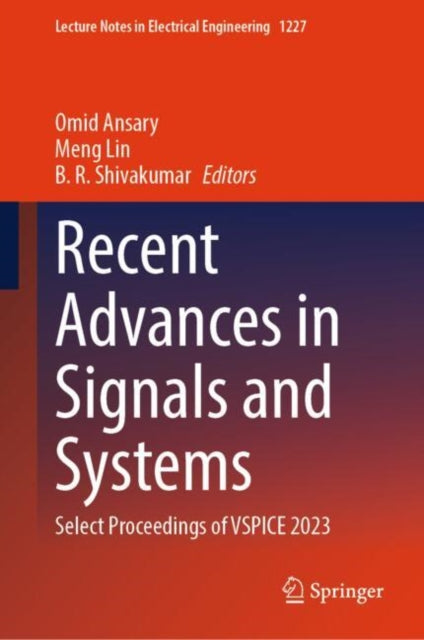 Book cover of: Recent Advances in Signals and Systems. By: Omid Ansary