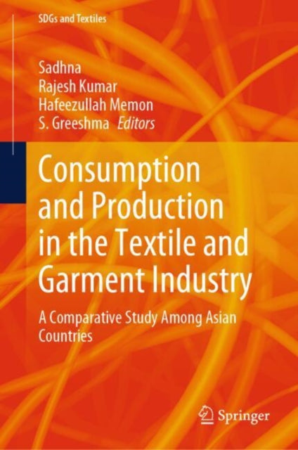 Book cover of: Consumption and Production in the Textile and Garment Industry. By: Sadhna