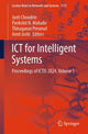 Book cover of: ICT for Intelligent Systems. By: Jyoti Choudrie