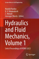 Book cover of: Hydraulics and Fluid Mechanics, Volume 1. By: Manish Pandey