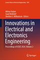 Book cover of: Innovations in Electrical and Electronics Engineering. By: Akhtar Kalam